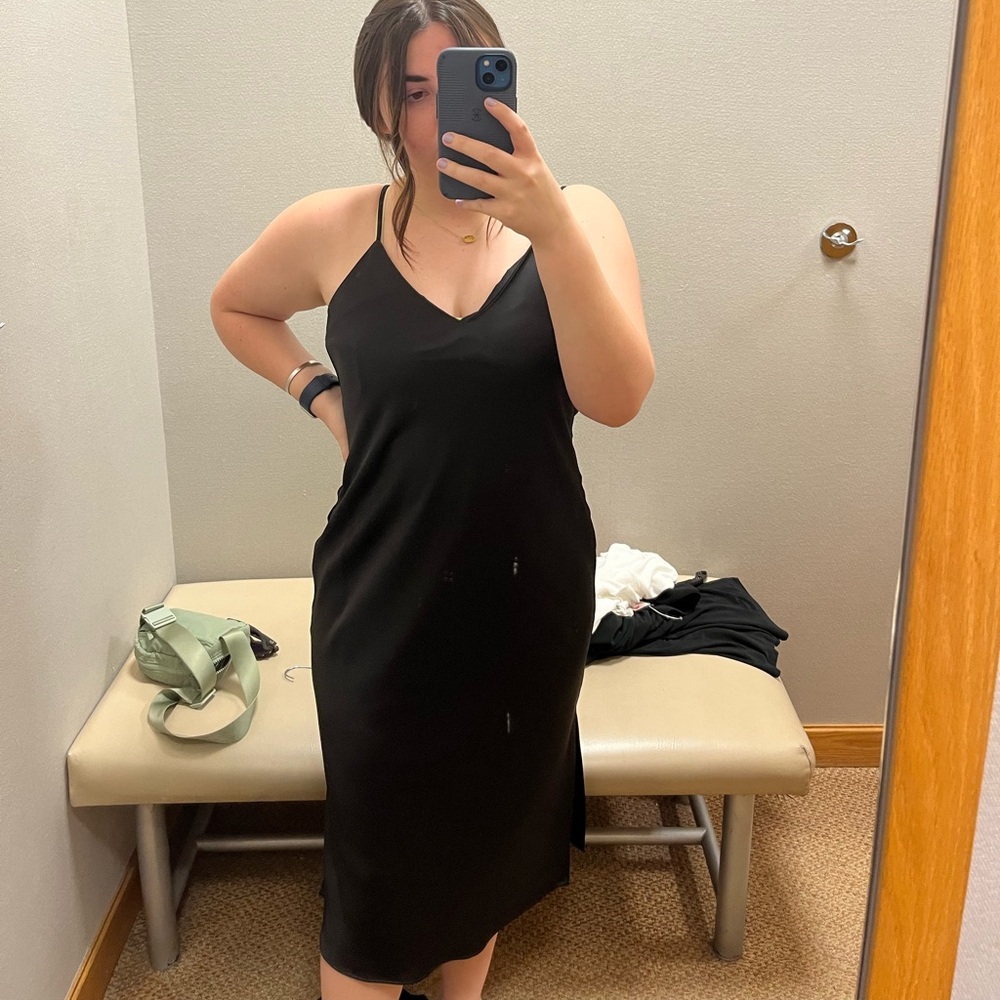 Black Midi Dress